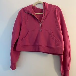 Lululemon half zip scuba hoodie - WORN ONCE! perfect condition size xs/s